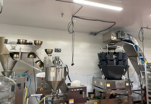 Seasoned potato and cooked rice processing lines. Greek House Restaurant Ltd.